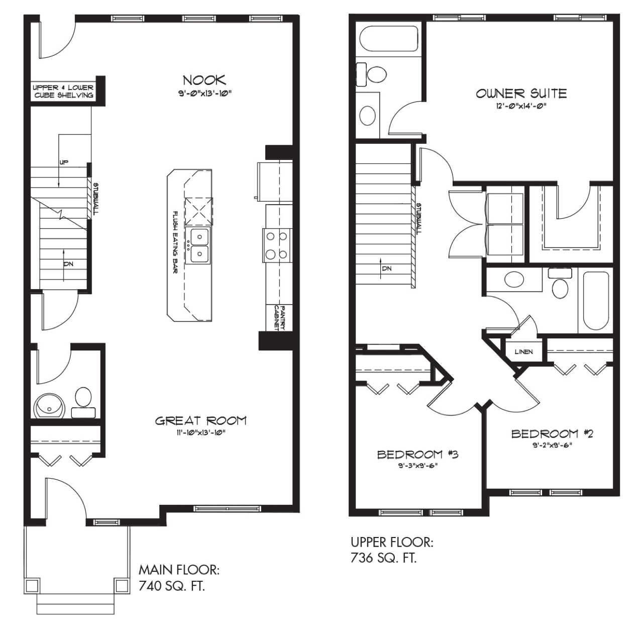 Model feature: calder floor plan image