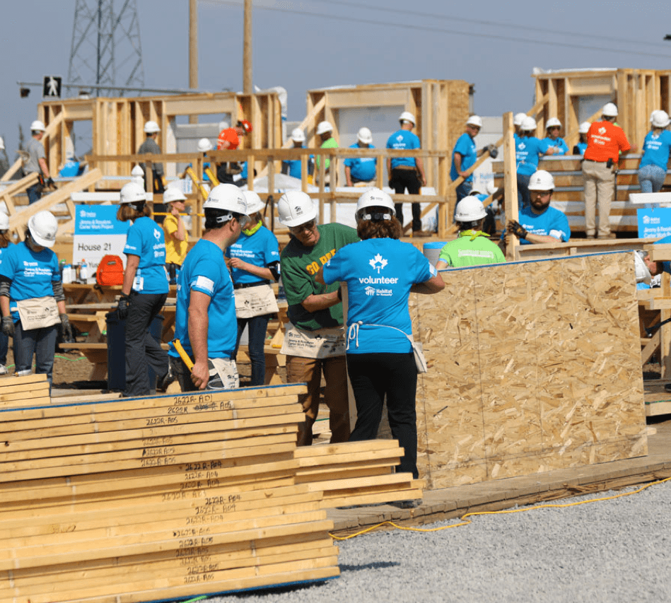 A Hammer and A Heart Habitat for Humanity Workers image