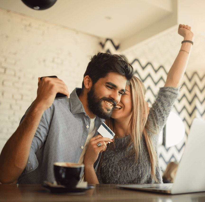 Habits That Improve Your Credit Score Couple Image
