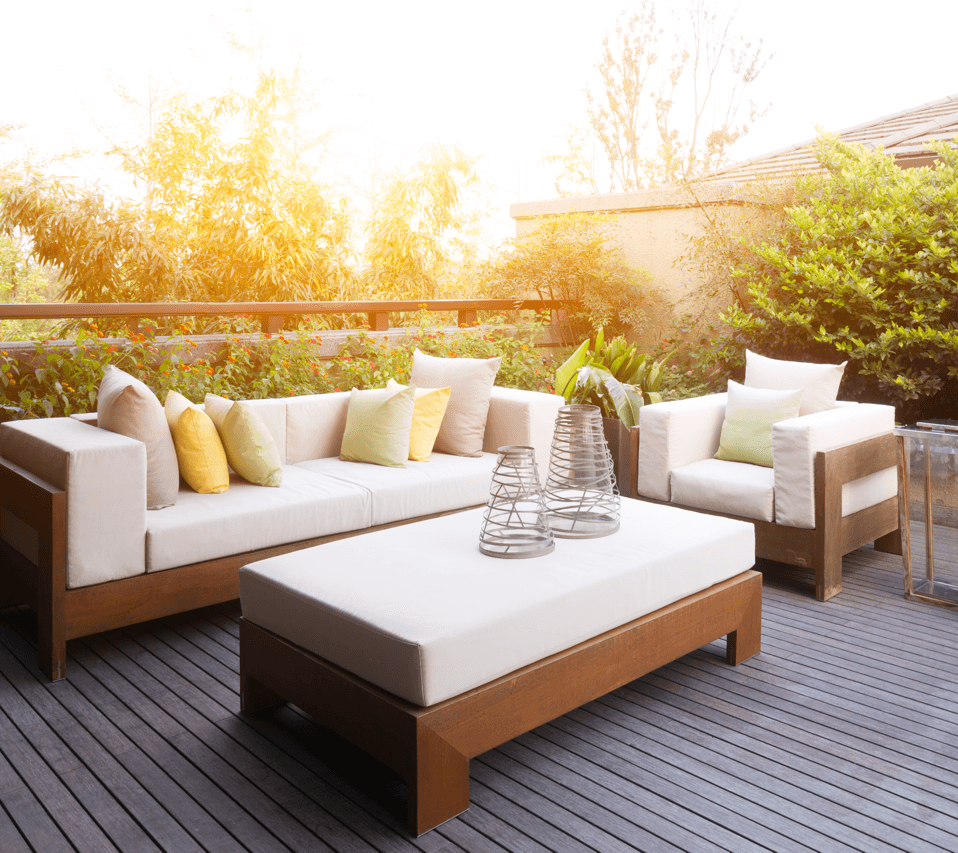 Home Buying For the First Time: Must-Have Home Items Patio Furniture Image