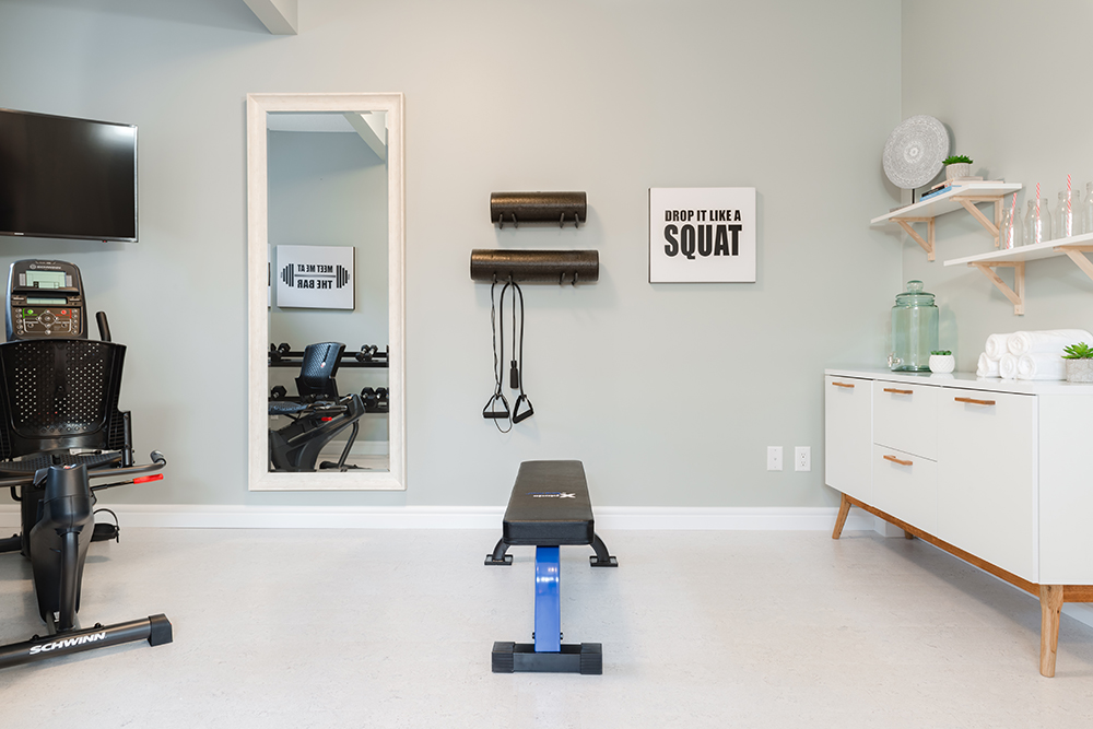 lazzaro basement home gym