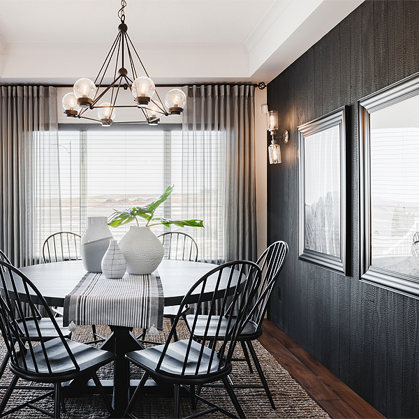 Dining Nook Chandelier - Summerwood Vienna Show Home